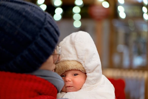 vêtement d'hiver pour bébé