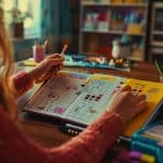 Créer un agenda scolaire personnalisé pour une année bien organisée 28 svg%3E