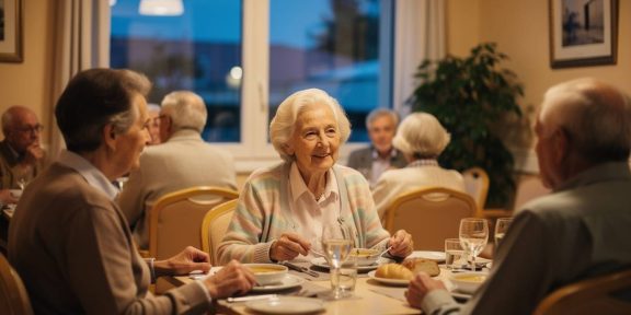 Payer la maison de retraite : qui règle la facture ? 23 femme agée dans une maison de retraite à Marseille